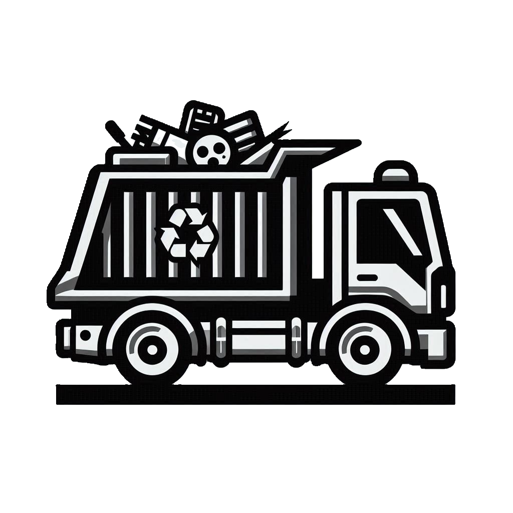 a logo depicting junk removal and moving services in Westchester